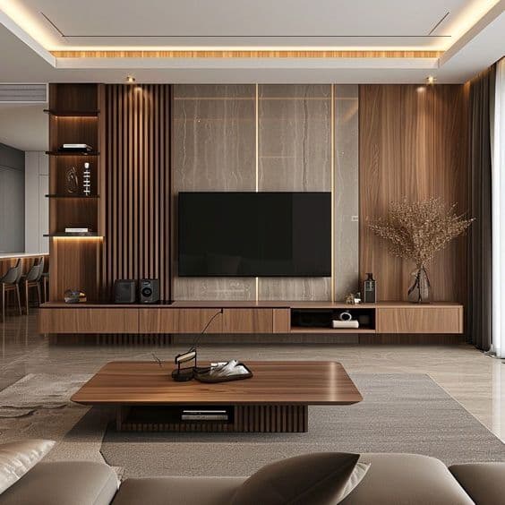 Living Room Interior Makeover in Delhi NCR